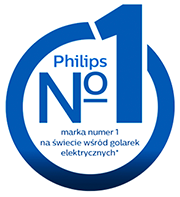 Philips marką nr 1 na świecie wśr&oacute;d golarek rotacyjnych.